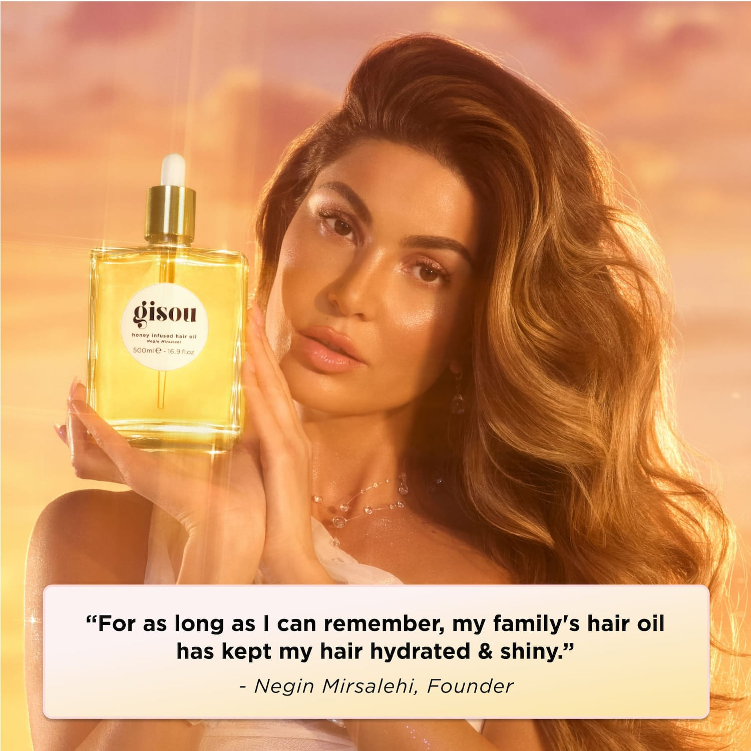 Gisou Honey Infused Hair Oil | Arden Fair
