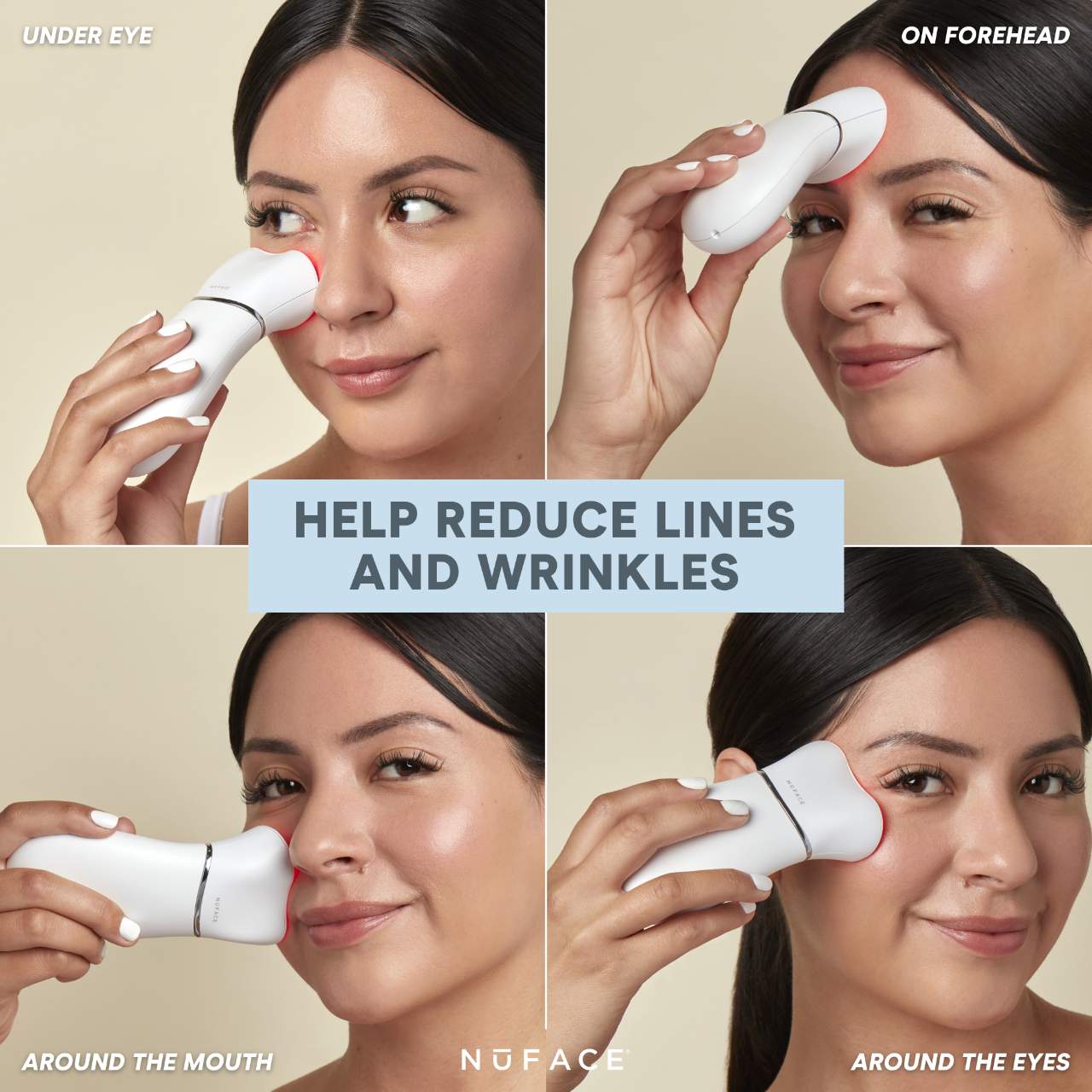 Nuface Trinity®+ Led Red Light Wrinkle Reducer Attachment