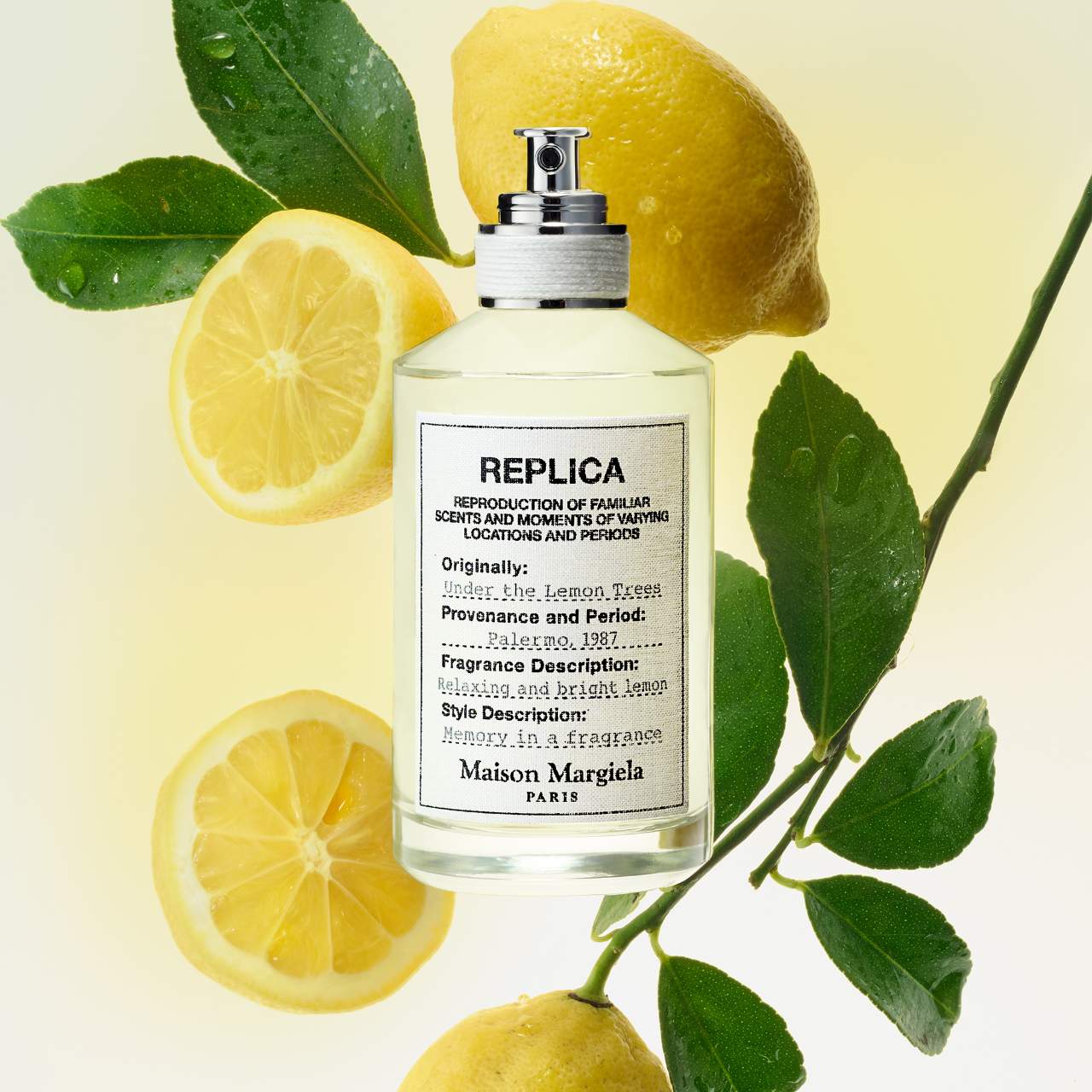 Replica' Under The Lemon Trees Eau De Toilette With Citrus