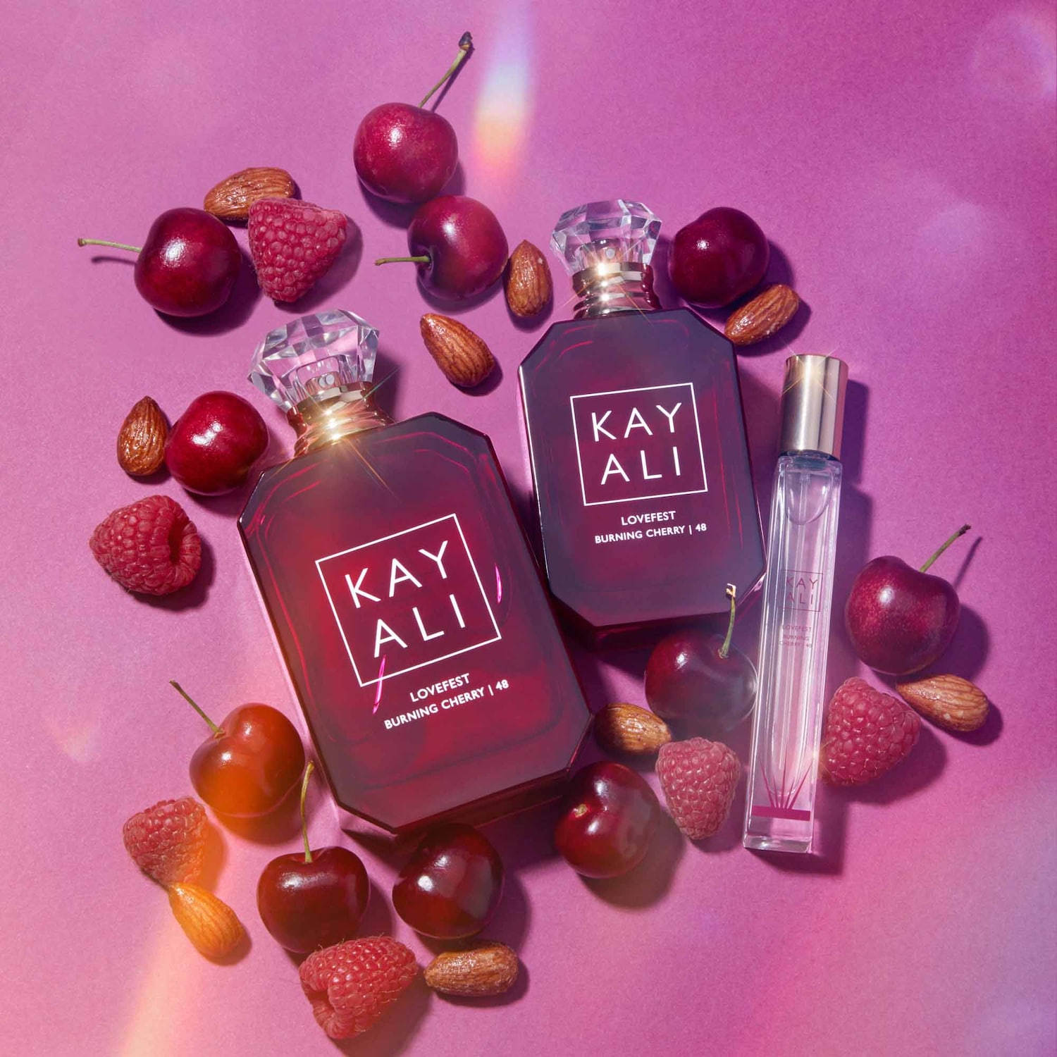 即配送　新作　herliptp EARLY MORNING 30ml Lovefest Burning Cherry | 48 Eau De Parfum Travel Spray