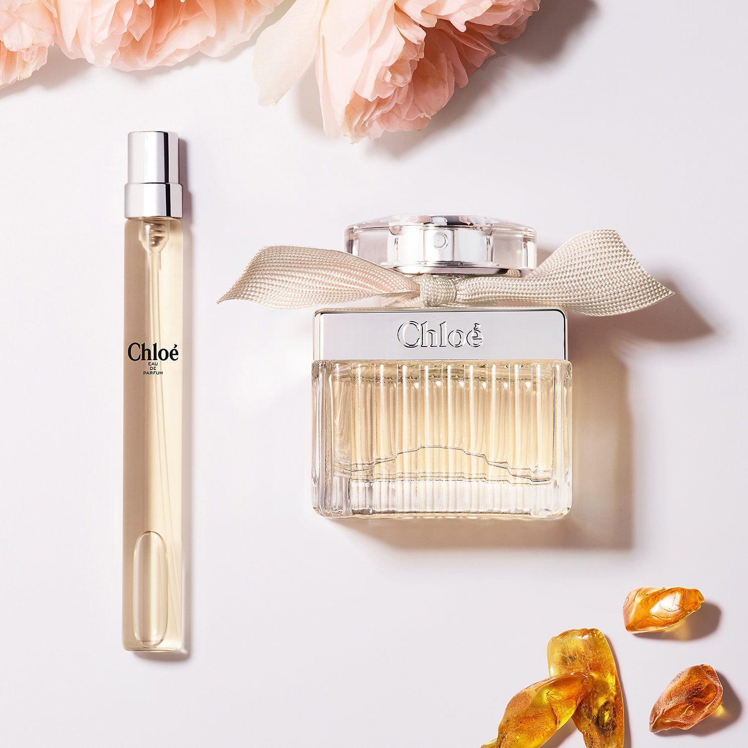 Chloé Eau De Parfum With Lychee, Rose & Amber Rollerball