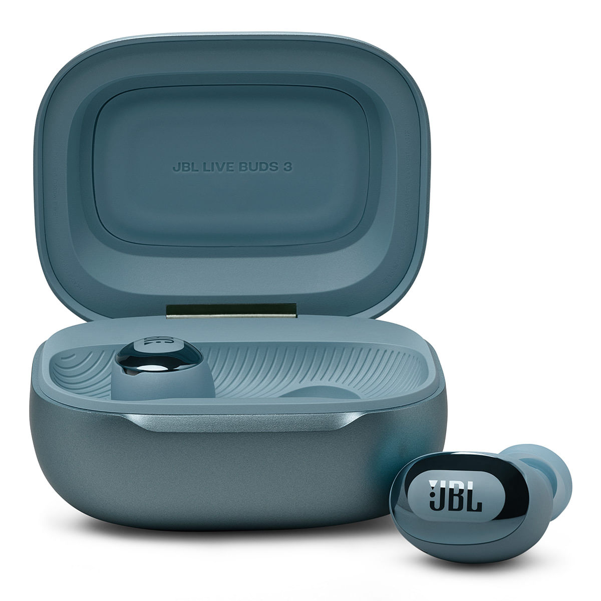 JBL LIVE BUDS 3 ブルー JBL Live Buds 3 Noise-Cancelling Earbuds with Smart Case