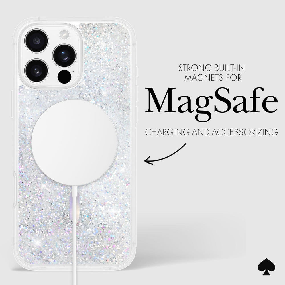 Kate Spade New York Liquid Glitter Opal Iridescent Magsafe