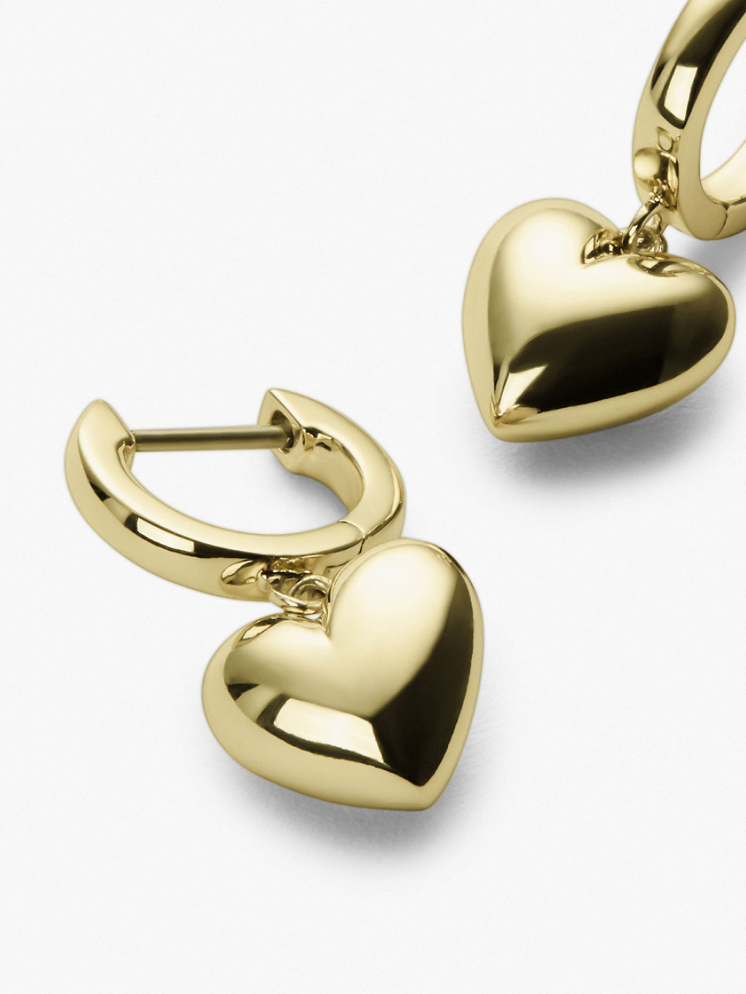ana luisa◆フープ*ハート*ピアス/Jessica*Puffy Charlotte Hoop Puffy Heart Earrings | Ana Luisa | Online Jewelry Store At