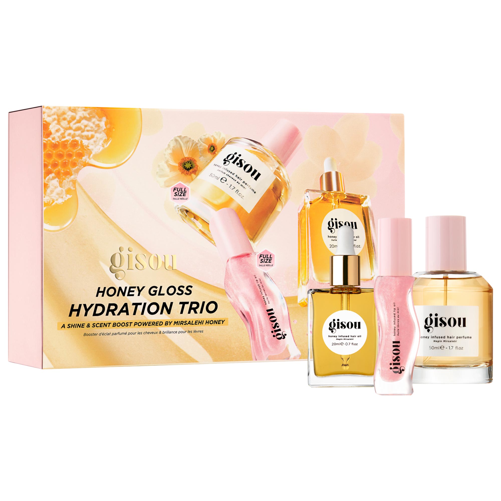 GISOU Honey Gloss Hydration Heroes セット Honey Gloss Hydration Heroes Hair Value Set | Women's Health