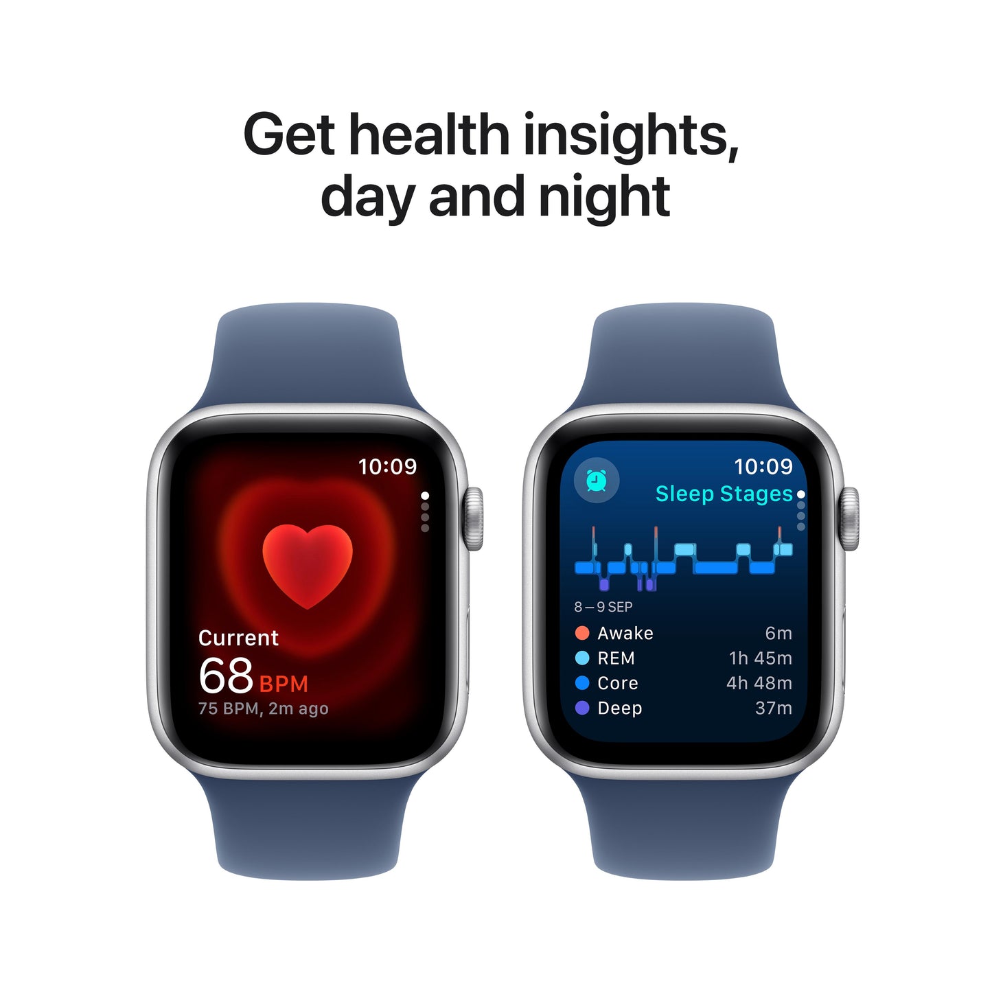 Apple Watch SE GPS 44mm Silver Aluminum Case with Denim Apple Watch SE GPS 44mm Silver Aluminum Case with Denim