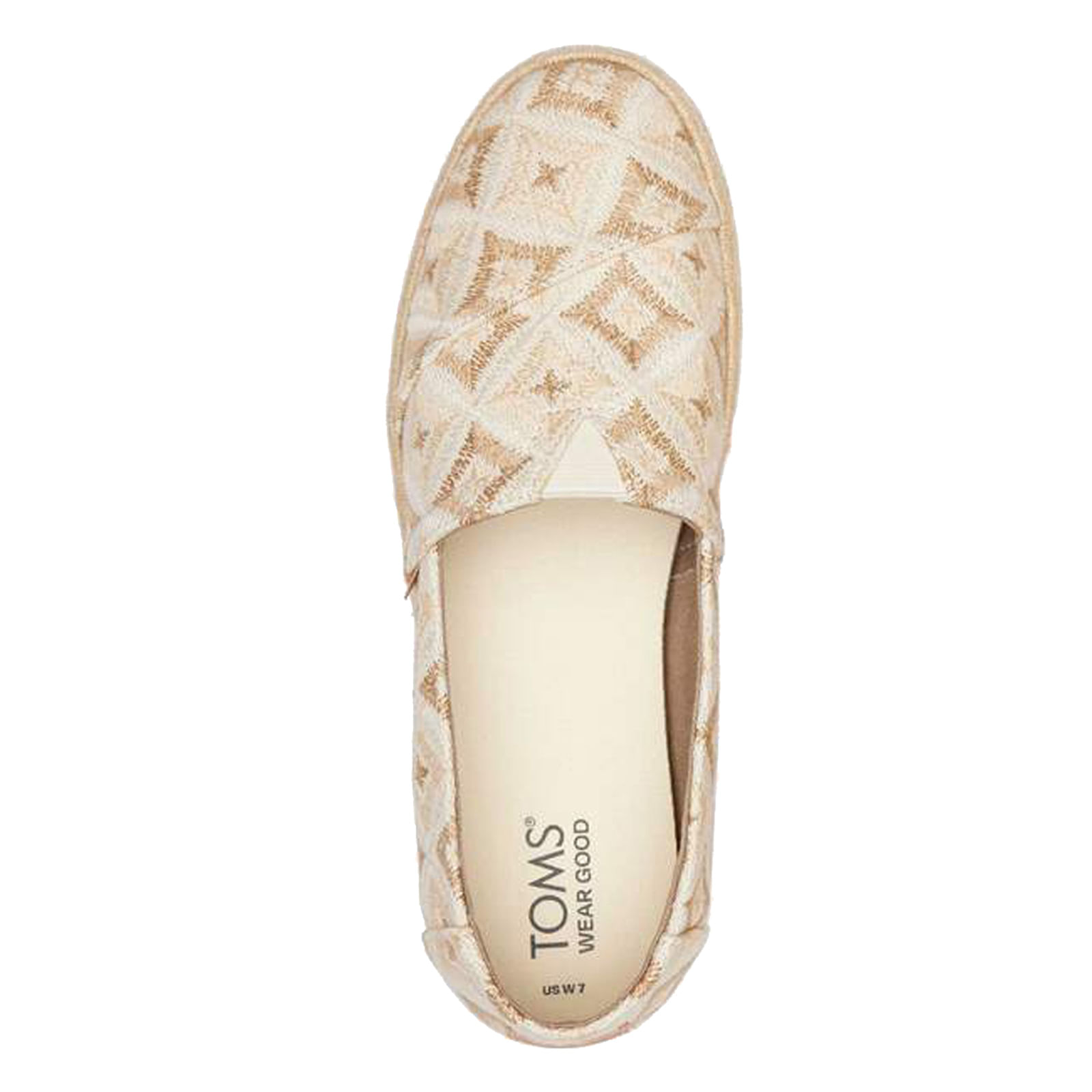 toms deconstructed alpargata rose gold