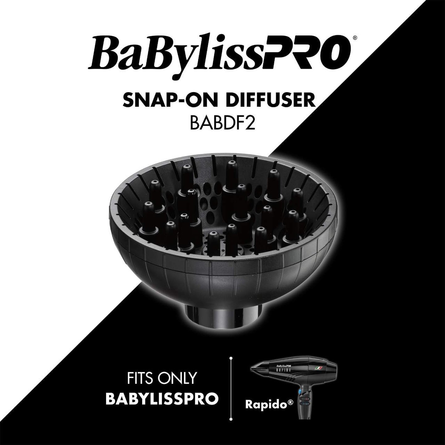 BaBylissPRO - Snap-On Diffuser