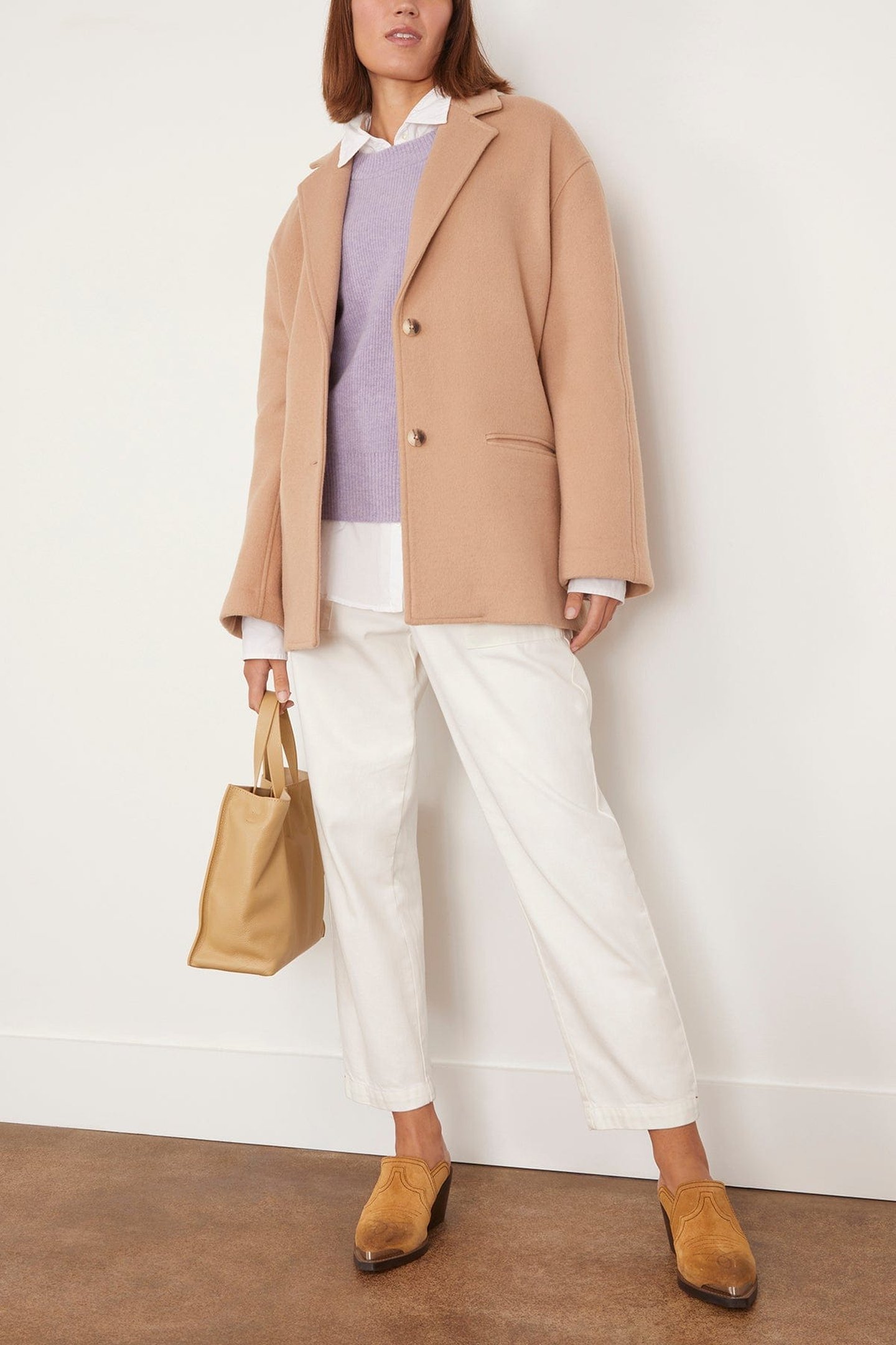 Rowan Blazer in Camel