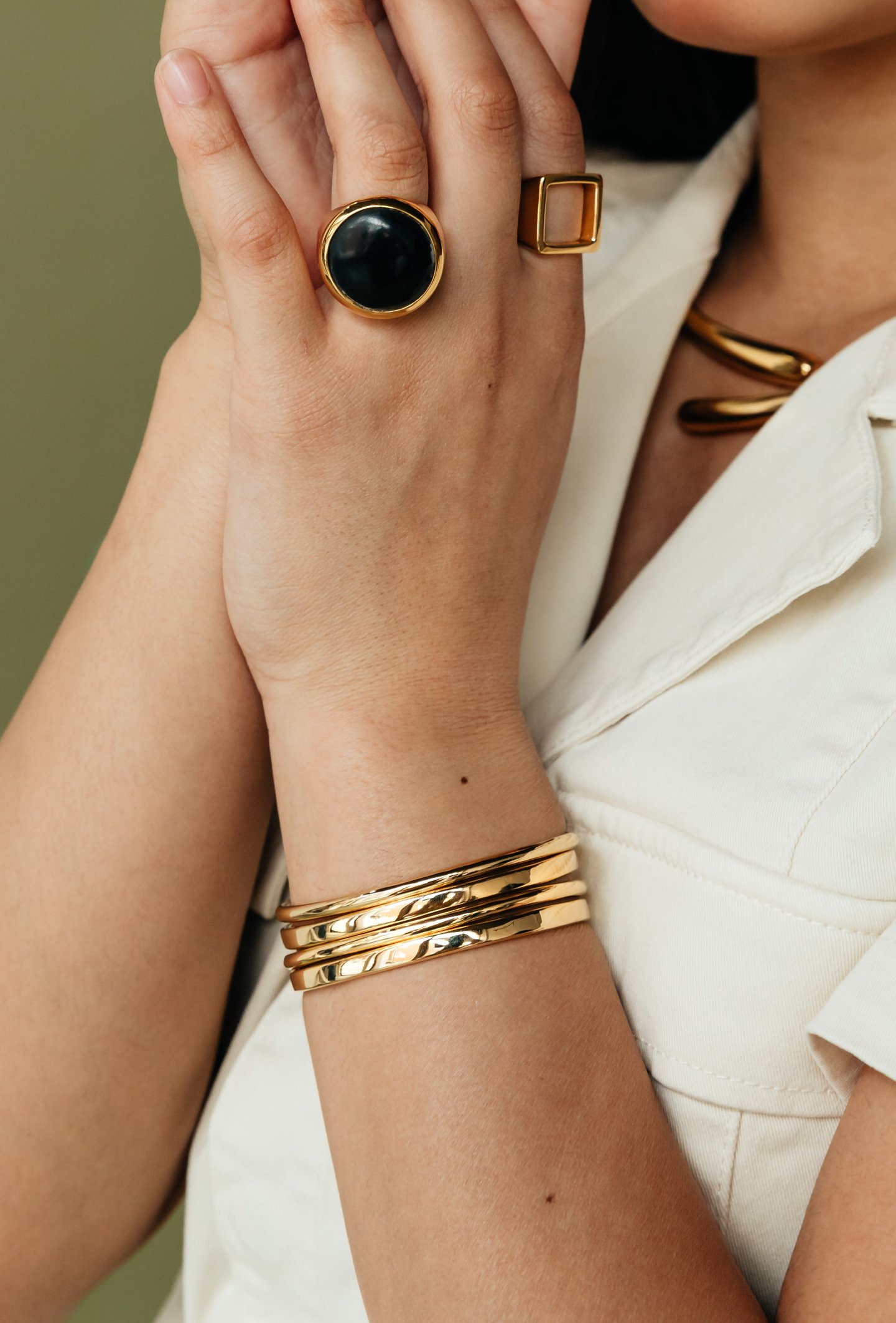Bracelet Bar, Cross 55mm