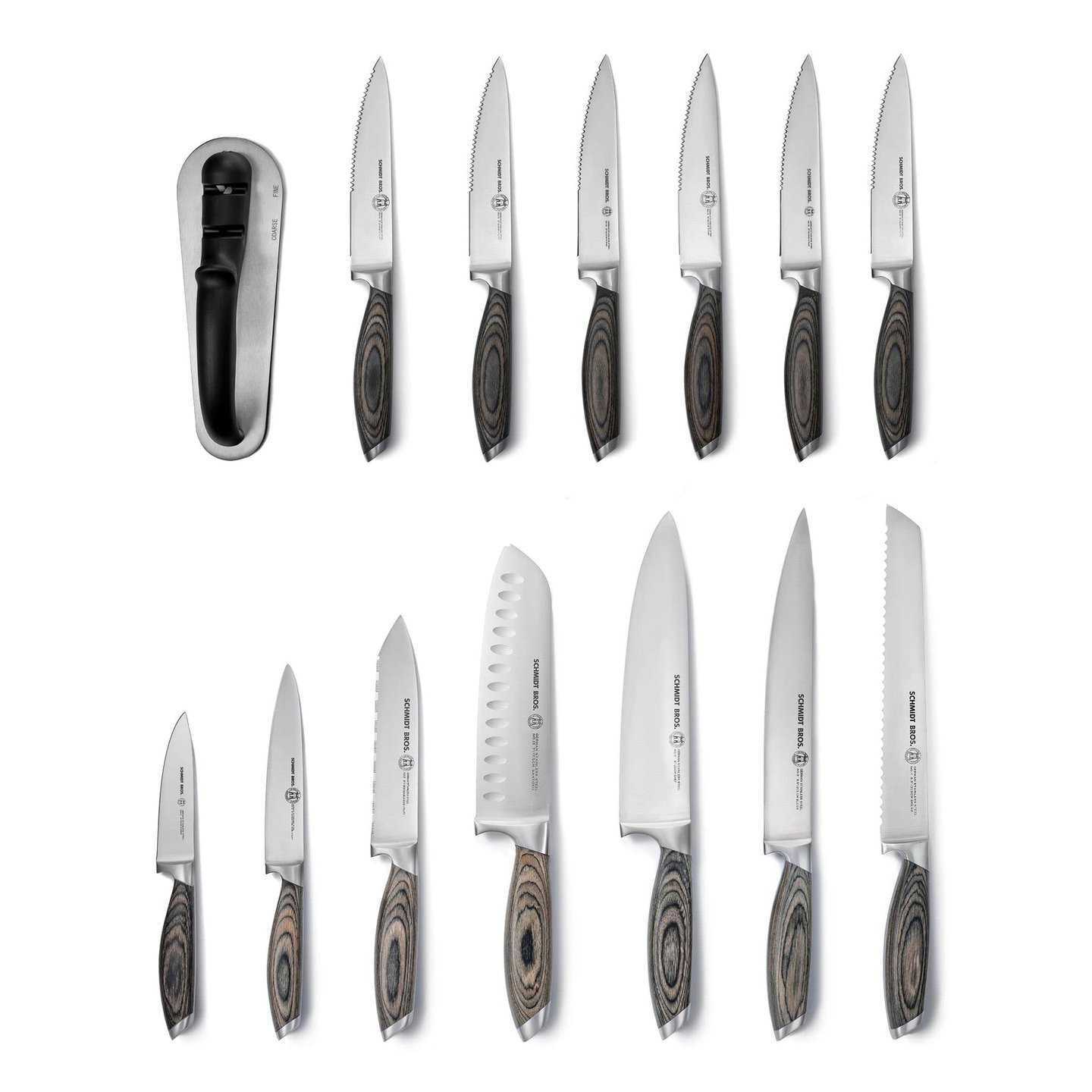 3-Piece Stainless Steel Cutlery Bonded Ash Starter Set