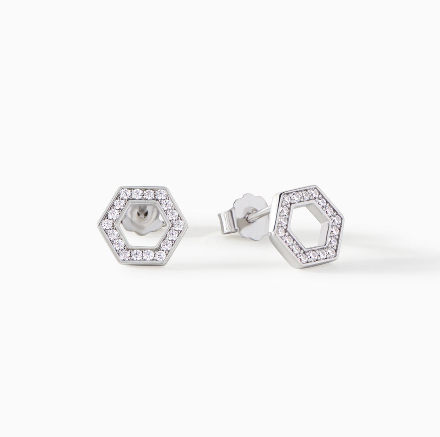 Olivia Stud Earring in Sterling Silver