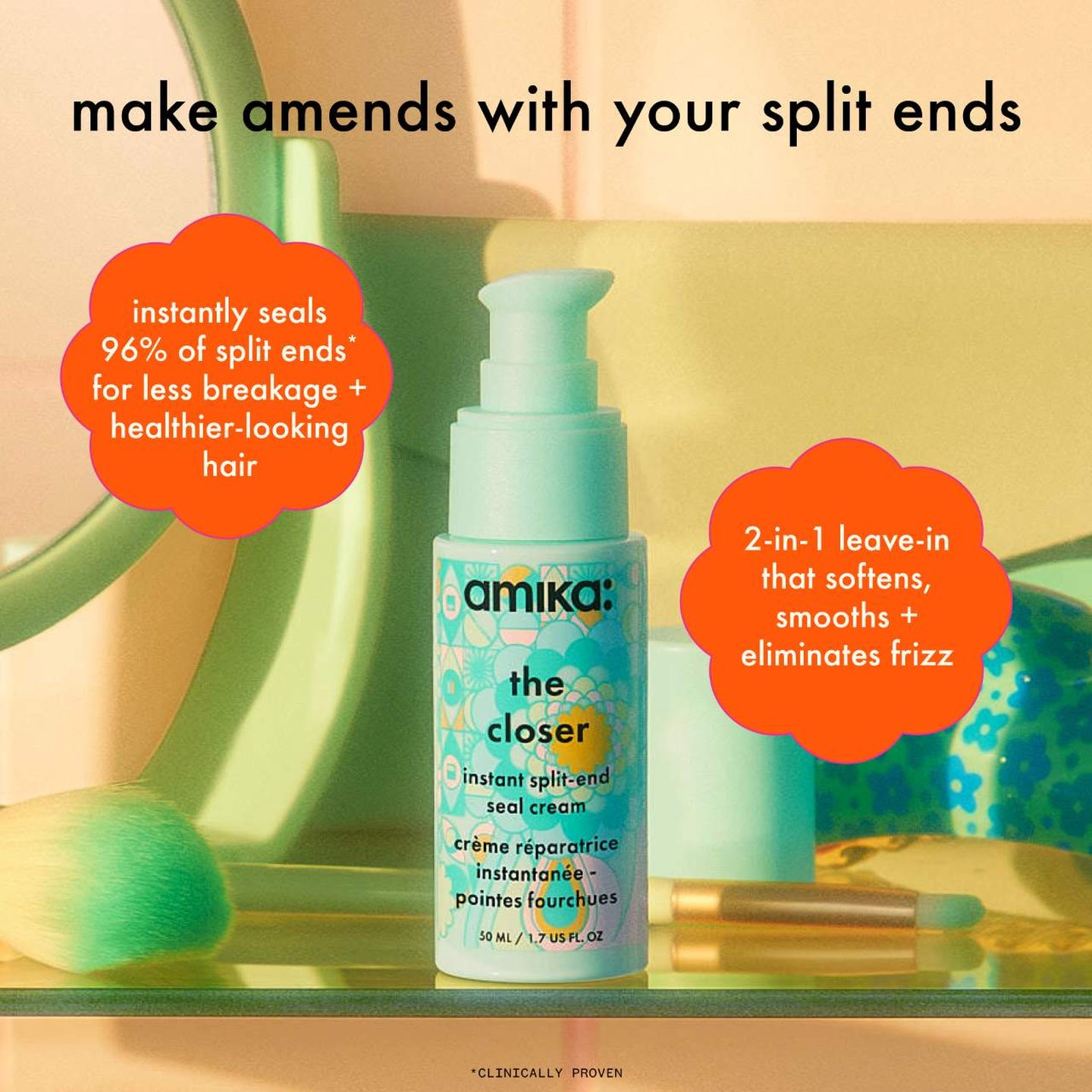 Amika Brooklyn Bombshell Blowout Spray - - Planet Beauty