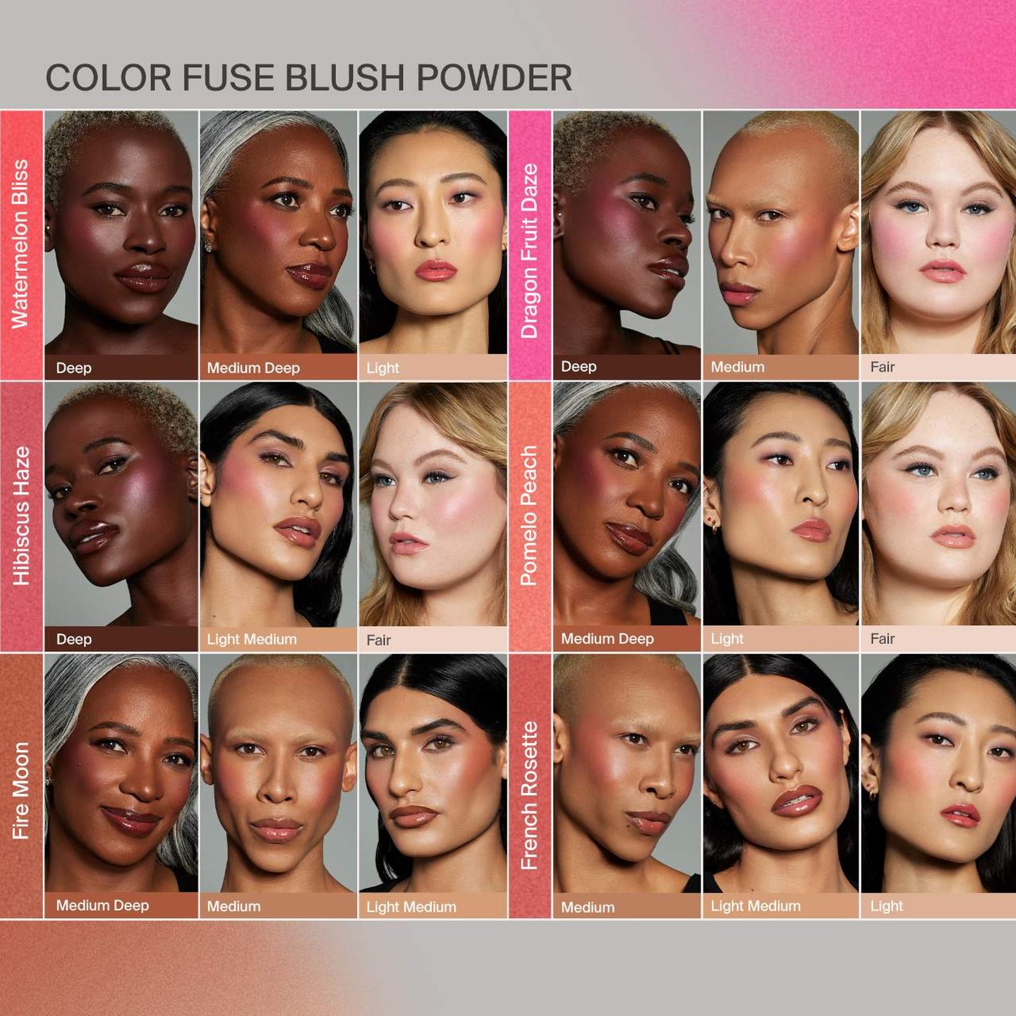 高評価なギフト Color Fuse Talc-free Blush Powder With Fermented Arnica コントロールカラー