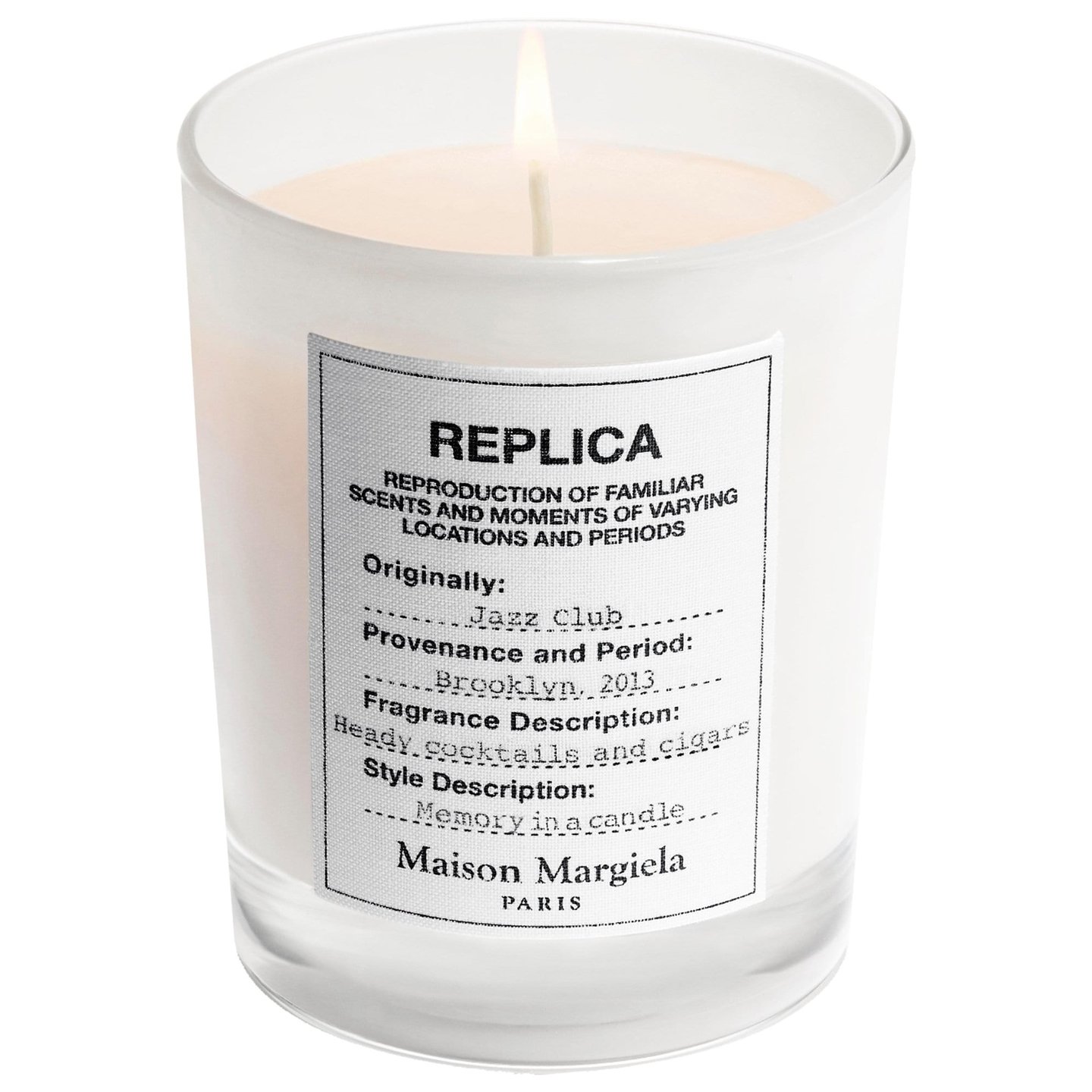 replica' Jazz Club Scented Candle | Oprah Daily Shop