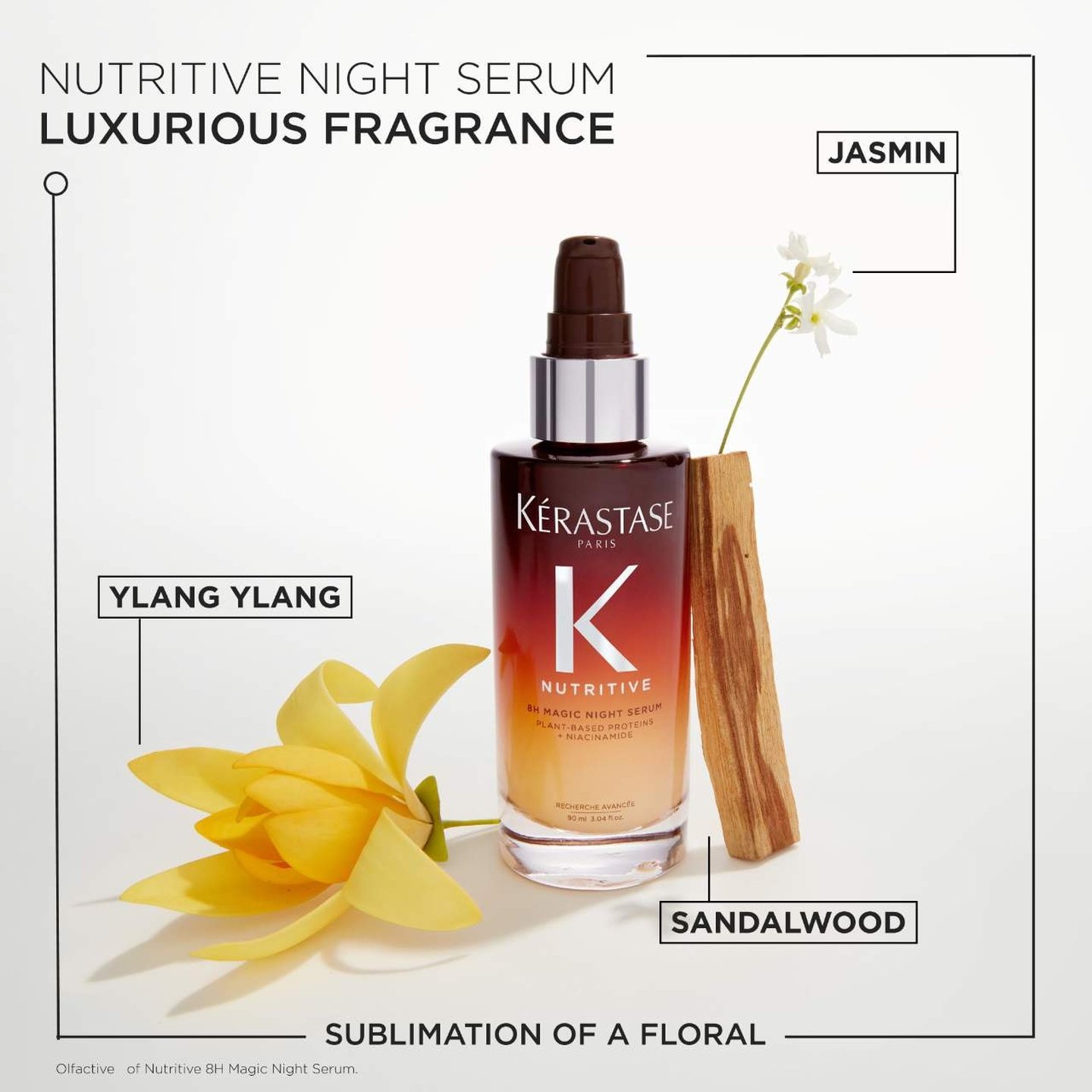 Nutritive 8h Magic Night Serum Hydrating Treatment For Dry