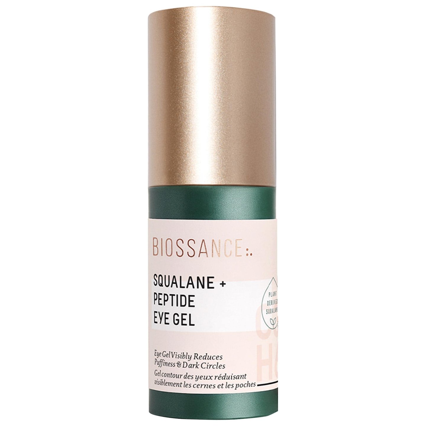 Biossance アイクリーム Peptide Brightening & De-puffing Eye Gel + Squalane | Oprah