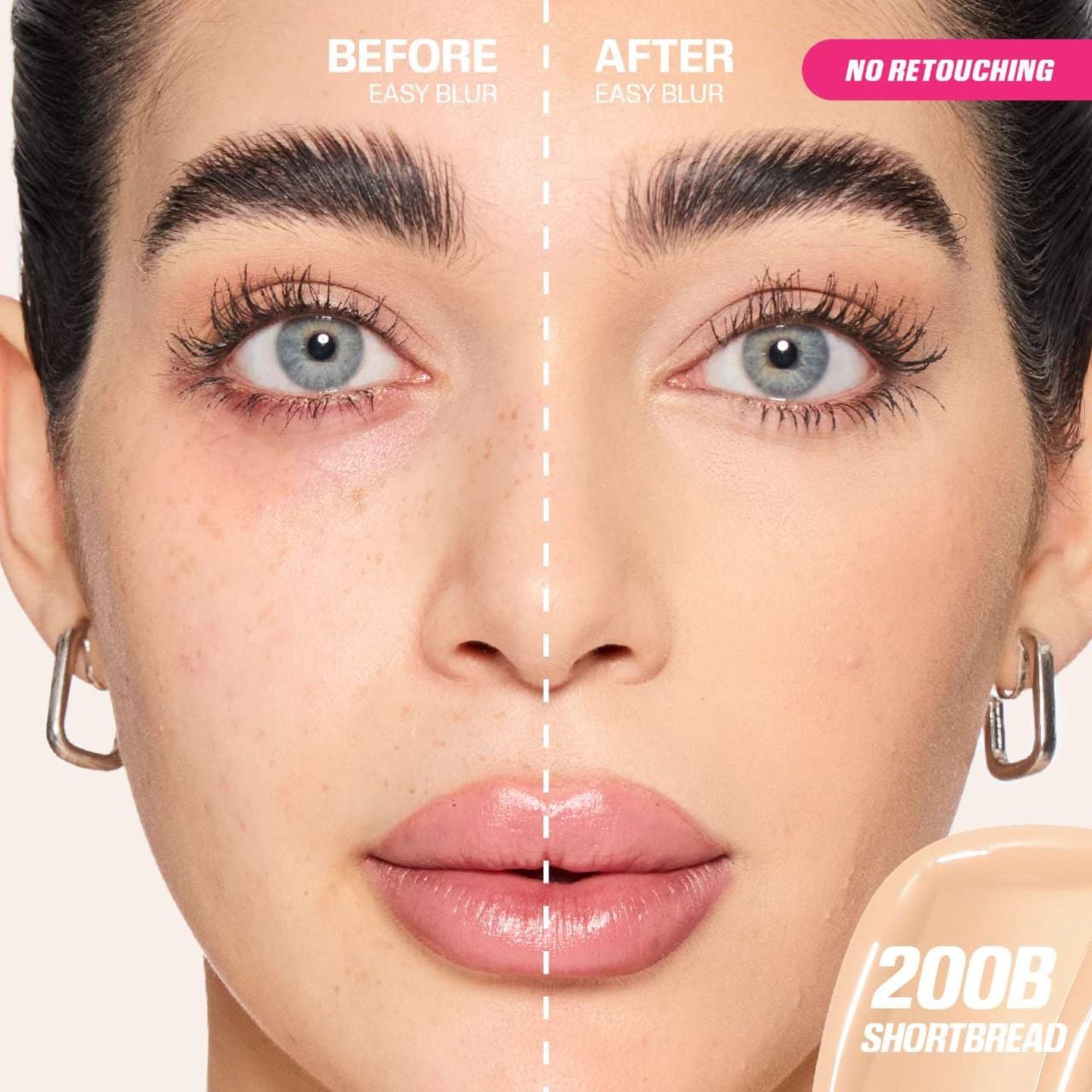 2024セール Easy Blur Natural Airbrush Foundation With Niacinamide ファンデーション