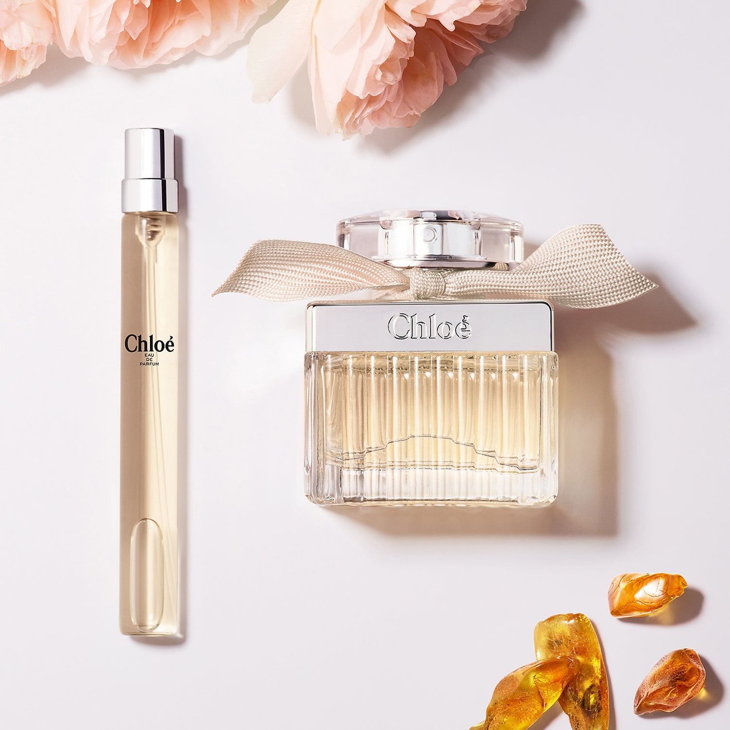 Chloé Eau De Parfum With Lychee, Rose & Amber Rollerball