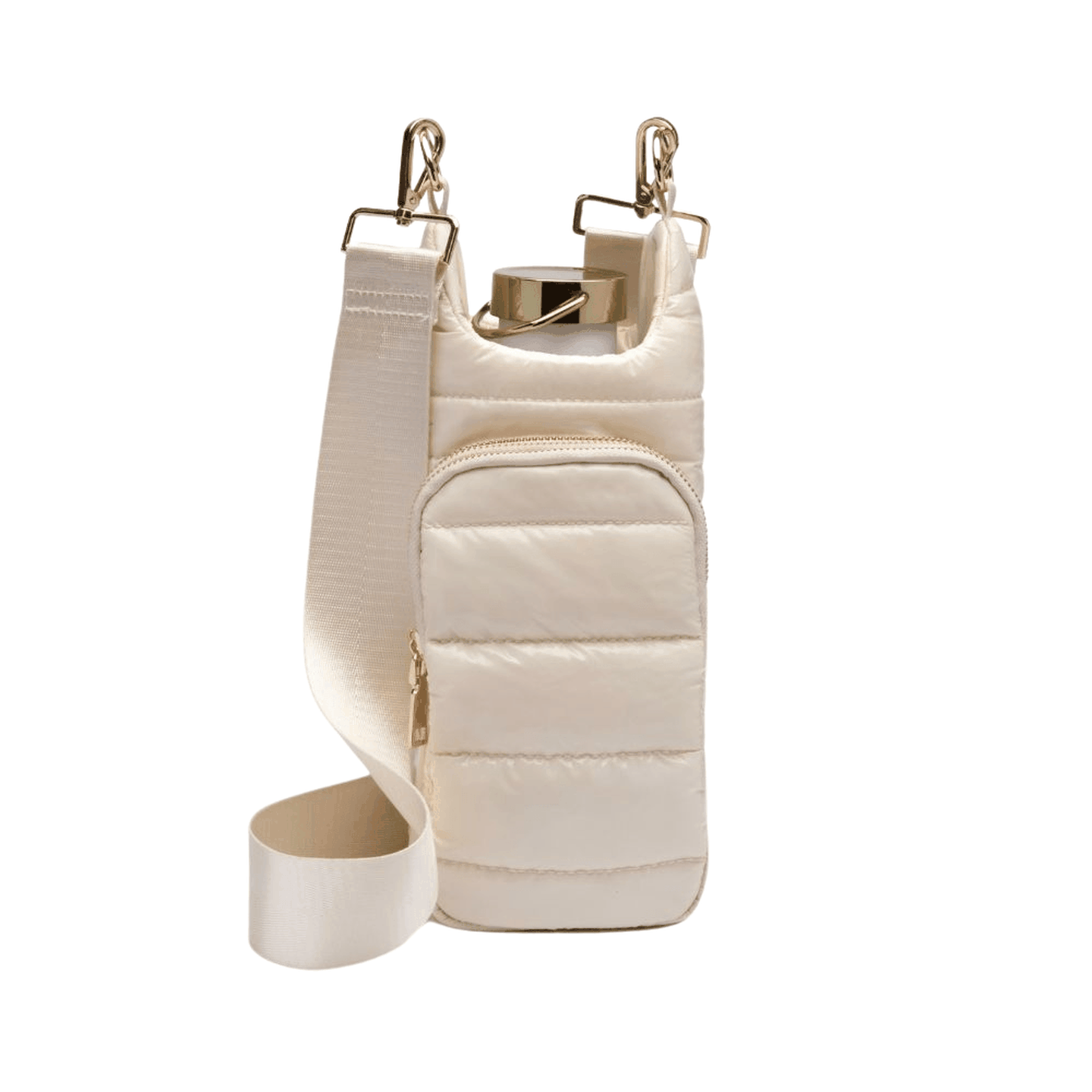 Ivory Glossy Hydrobag™ with Solid Matching Strap | Oprah