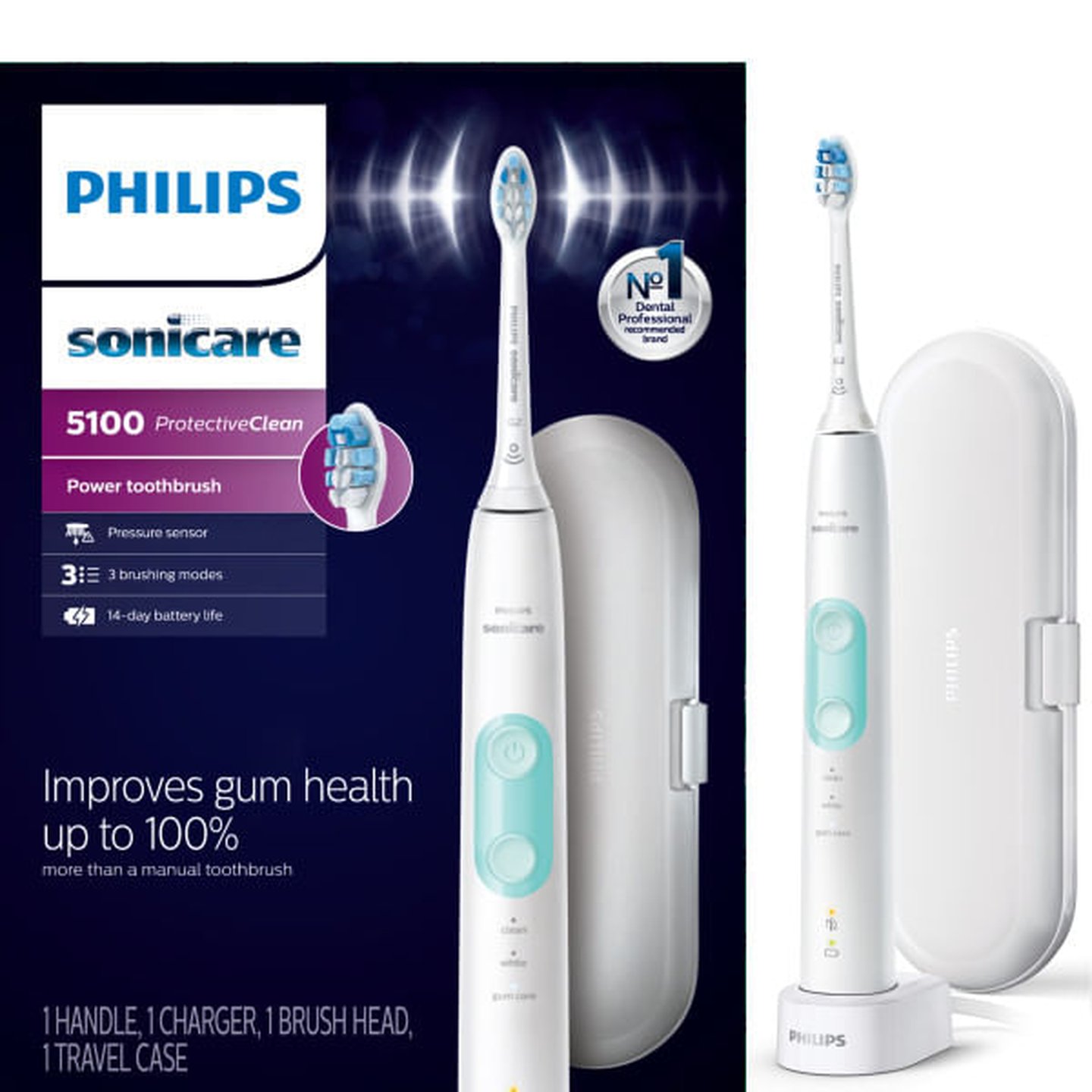 未使用品 箱付き PHILIPS sonicare ホワイト Amazon.com: Philips Sonicare DiamondClean Electric