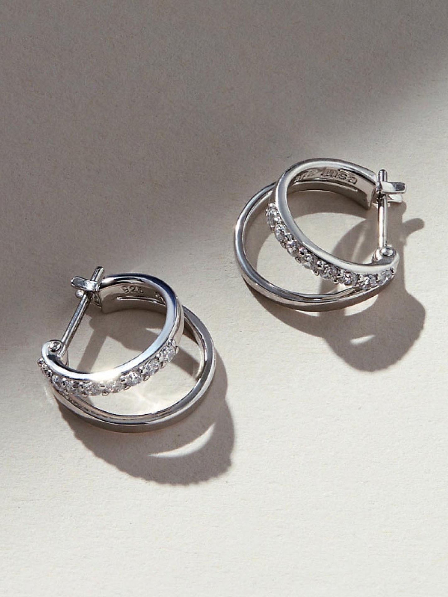 Double Hoop Earrings - Toda Silver | Oprah Daily Shop