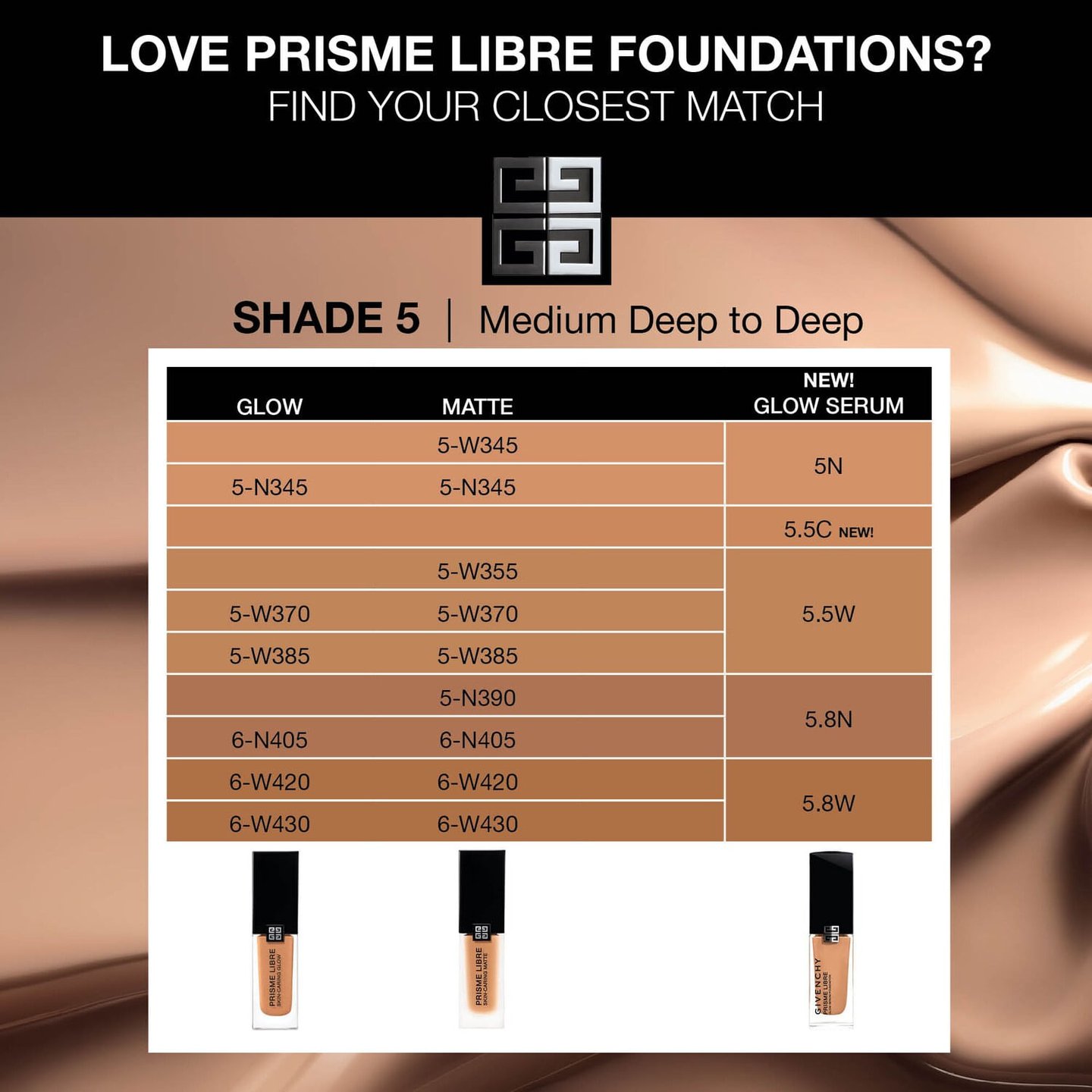 Prisme Libre Glow Serum Blurring Foundation With Natural