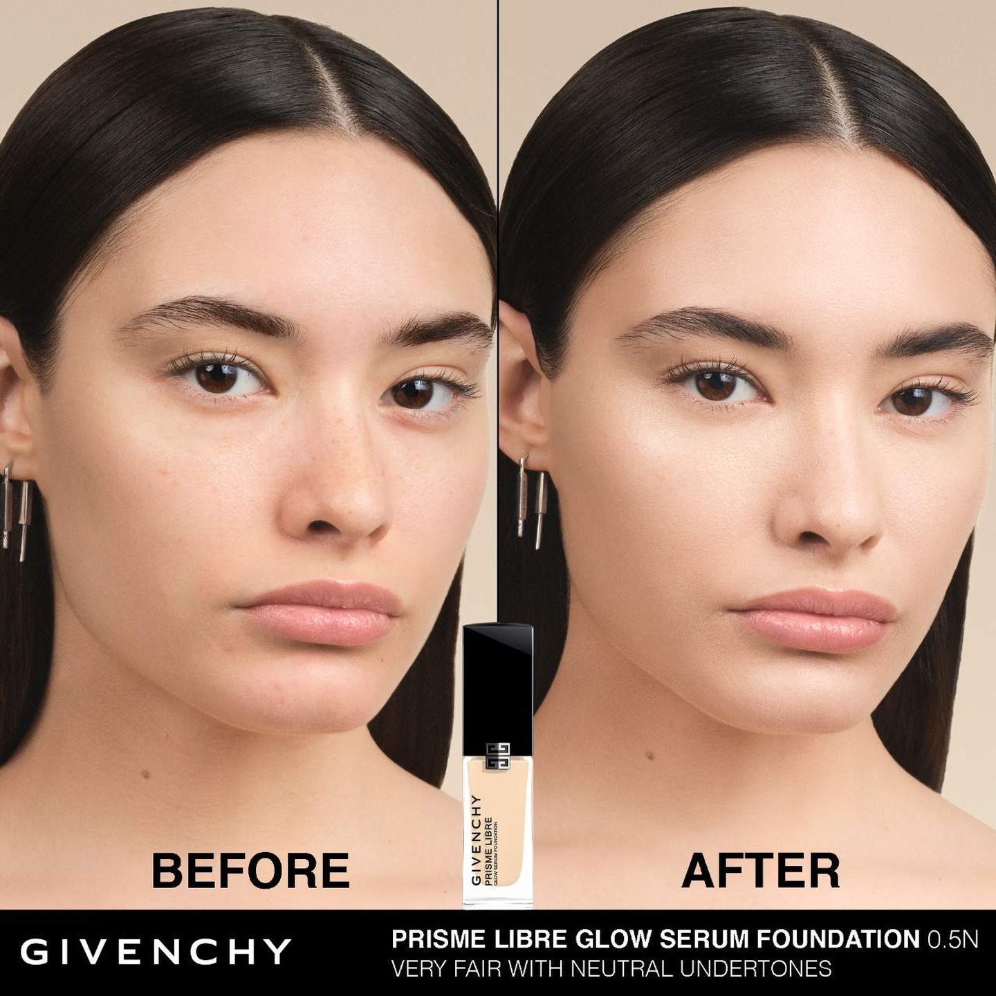 Prisme Libre Glow Serum Blurring Foundation With Natural