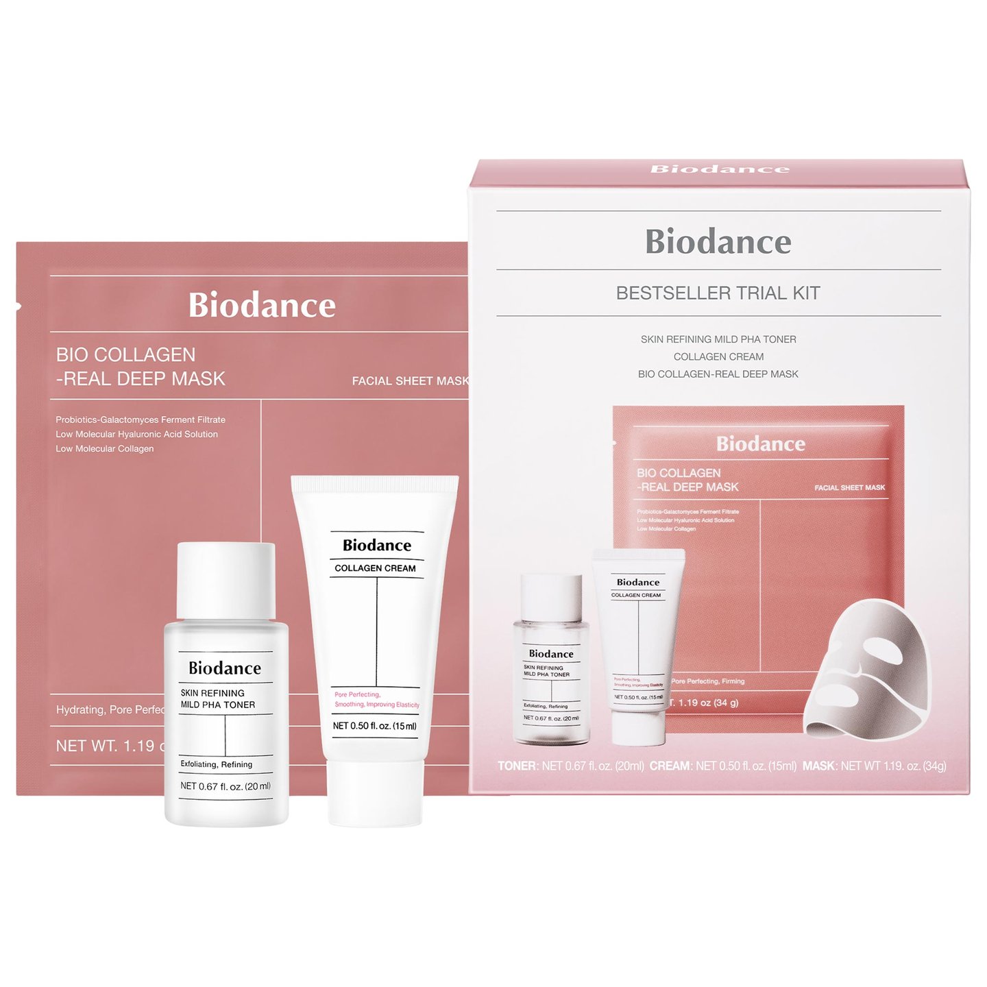 Bestseller Trial Kit For Gentle Exfoliation, Skin Smoothing