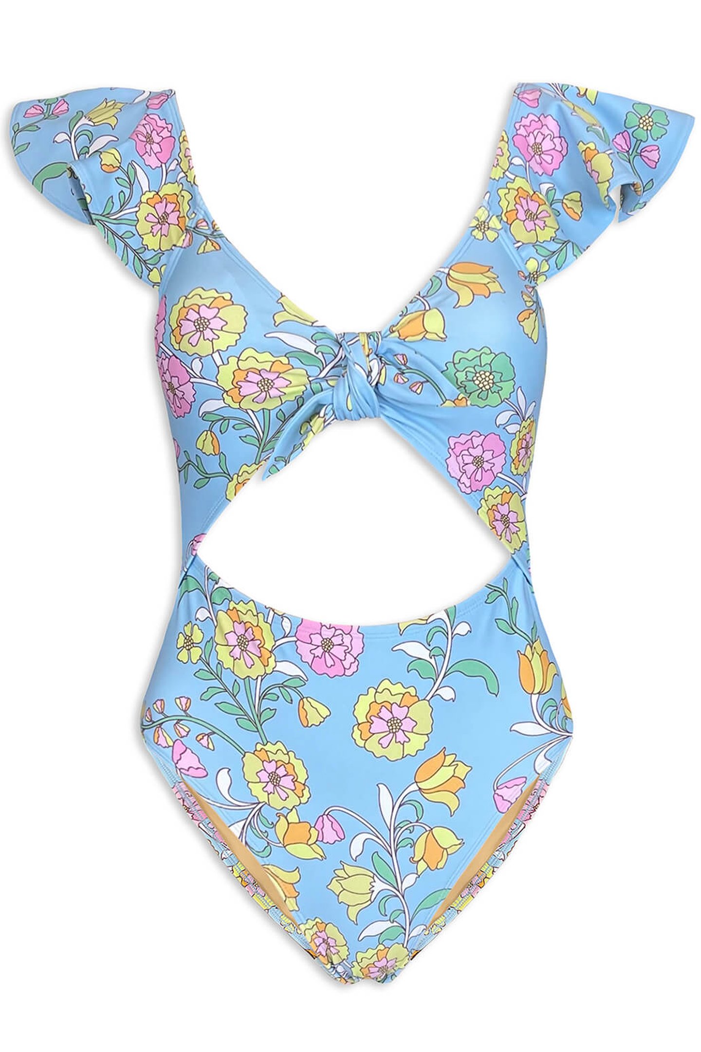 Ocean Flower One-piece Swimsuit | Oprah Daily Shop