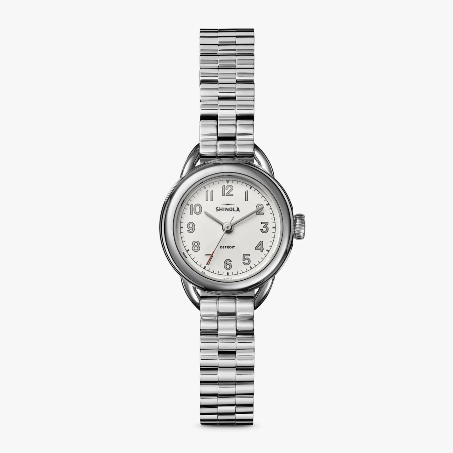 Shinola Runabout 3H 25mm - Silver Bracelet | Oprah Daily Shop
