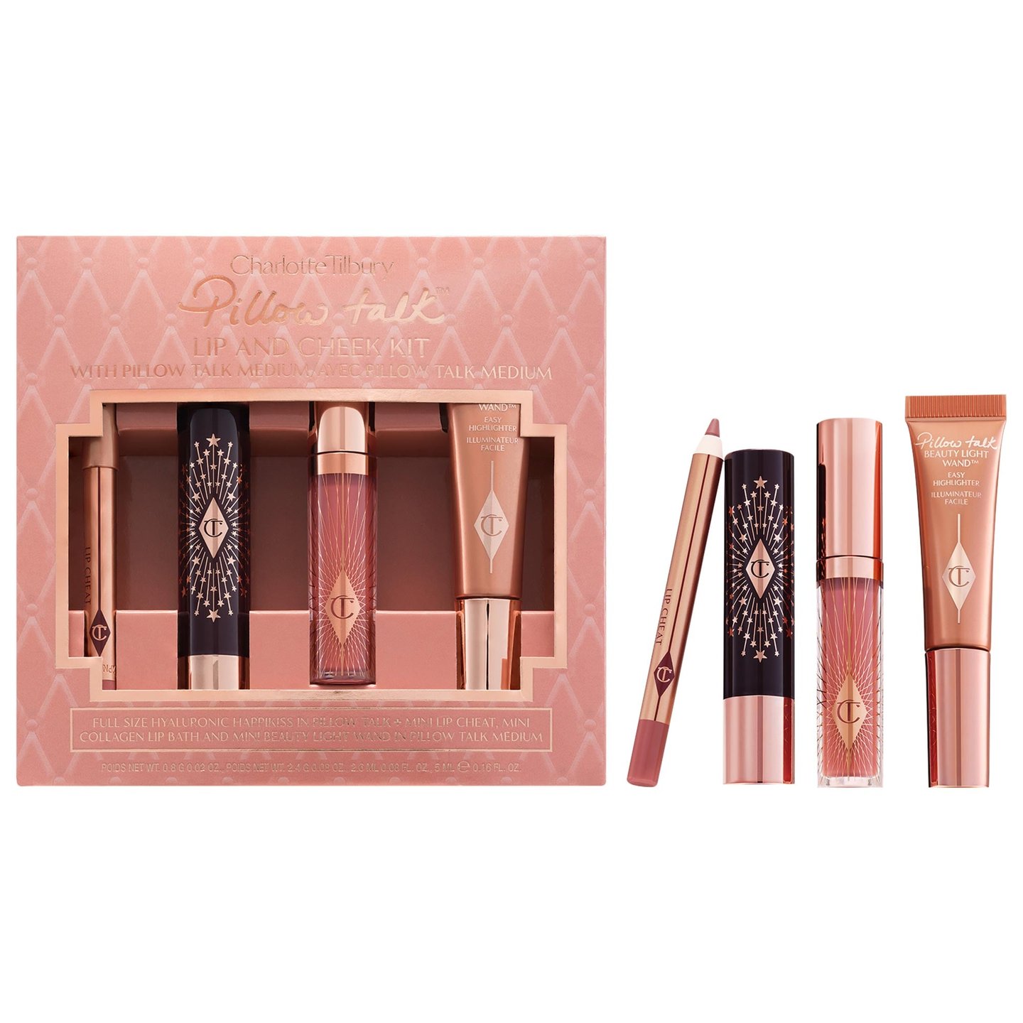 ネット限定お買い得商品 - ショップチャンネル Pillow Talk Iconic Lip And Cheek Secrets Set | Oprah Daily Shop アイシャドウ