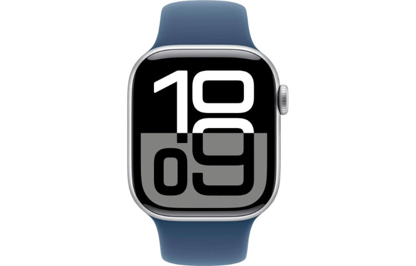 Apple - Hiro。 Apple Watch Series 10 (GPS) 42mm Aluminum Case with Denim
