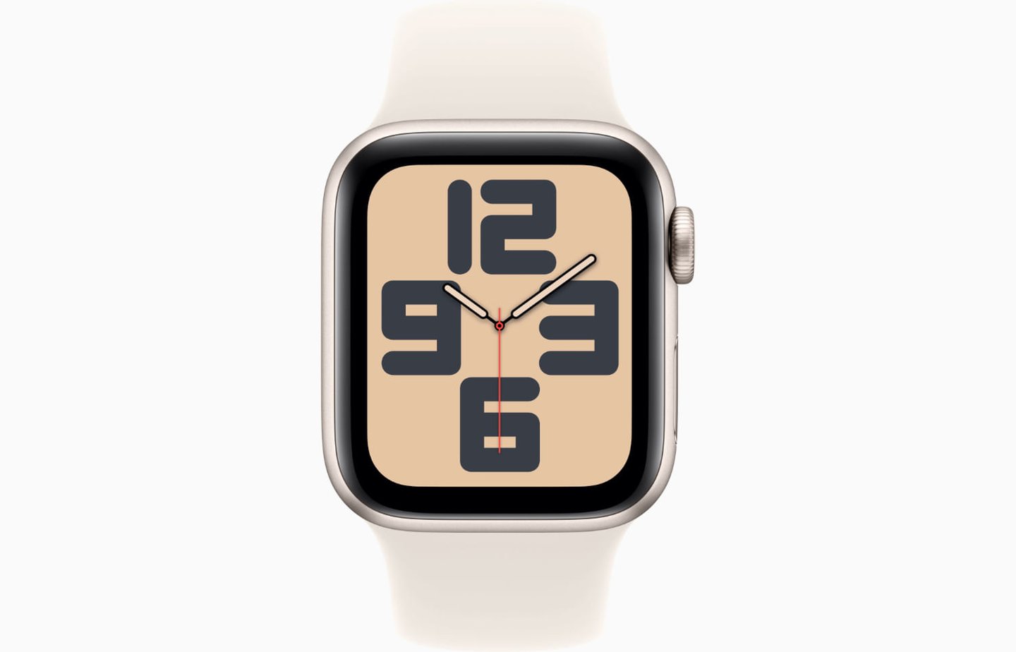 Apple Watch SE GPS 40mm Starlight Aluminum Case with