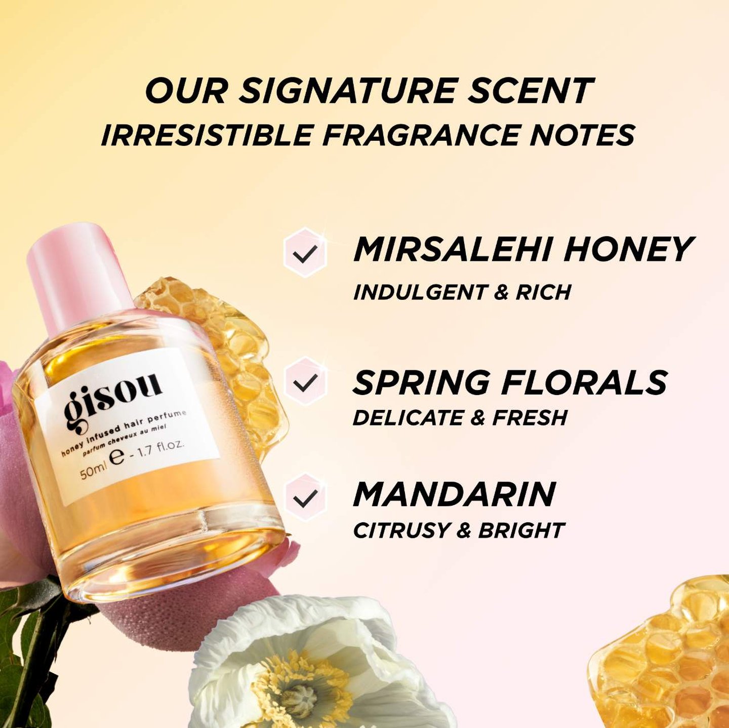 Honey Infused Hair Perfume – Gisou
