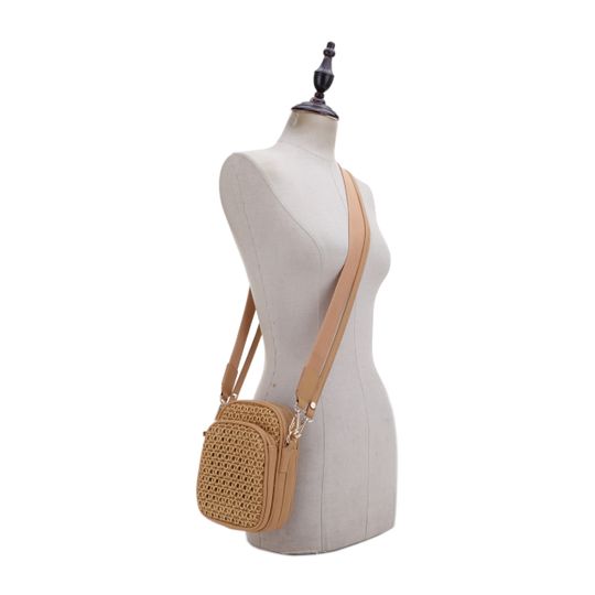 Coco Texture Double Compartment Crossbody | Oprah Daily Shop