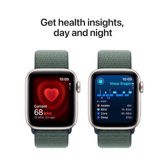 Apple Watch SE GPS 44mm Silver Aluminum Case with Denim Apple Watch SE GPS 44mm Silver Aluminum Case with Denim